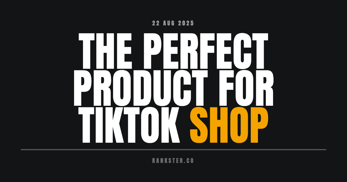 The Perfect Product for TikTok Shop